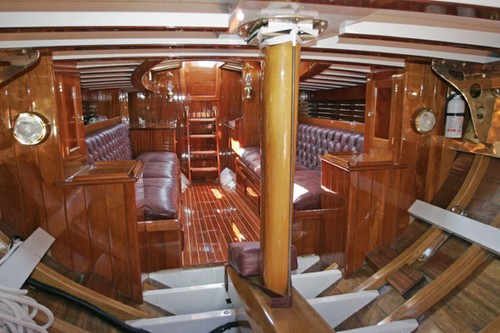Cotton Blossom interior today © SW